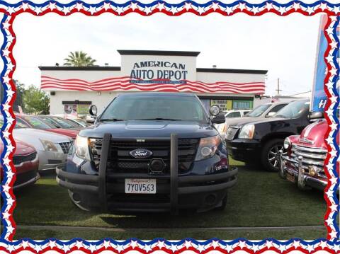 2015 Ford Explorer for sale at American Auto Depot in Modesto CA