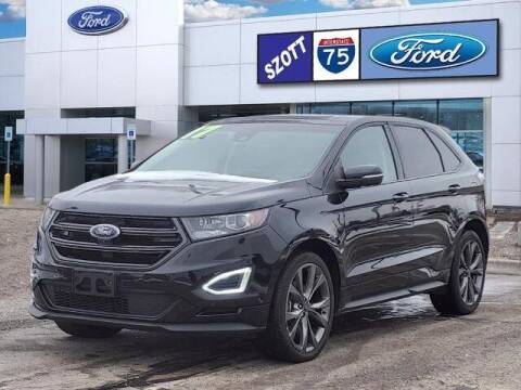 2017 Ford Edge for sale at Szott Ford in Holly MI