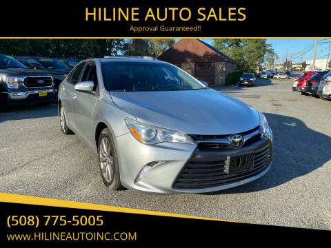 2015 Toyota Camry for sale at HILINE AUTO SALES in Hyannis MA