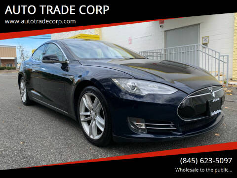 2013 Tesla Model S for sale at AUTO TRADE CORP in Nanuet NY