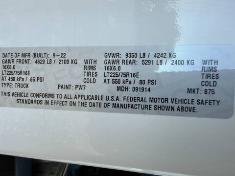 2023 RAM ProMaster 3500 159 WB