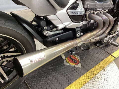 2022 Triumph Rocket 3 GT Silver Ice &amp; S