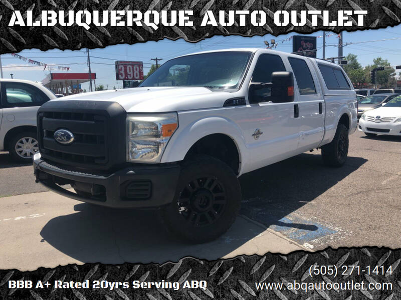 2011 Ford F-250 Super Duty for sale at ALBUQUERQUE AUTO OUTLET in Albuquerque NM