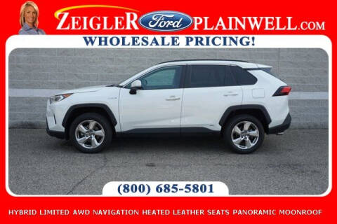 2019 Toyota RAV4 Hybrid for sale at Zeigler Ford of Plainwell - Jeff Bishop in Plainwell MI