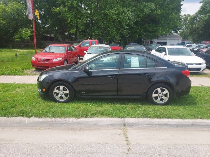 2013 Chevrolet Cruze for sale at D and D Auto Sales in Topeka KS