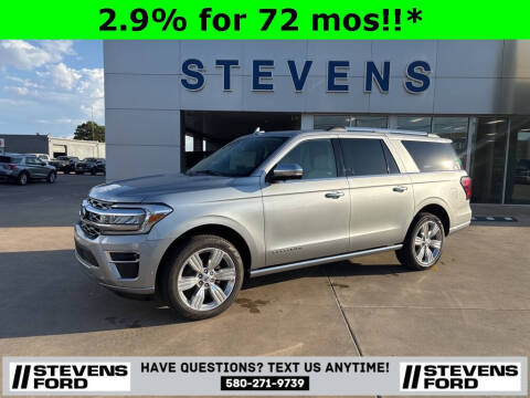 2024 Ford Expedition MAX for sale at STEVENS FORD in Enid OK