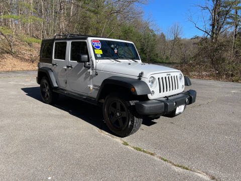 2016 Jeep Wrangler Unlimited for sale at InterCar Auto Sales in Somerville MA