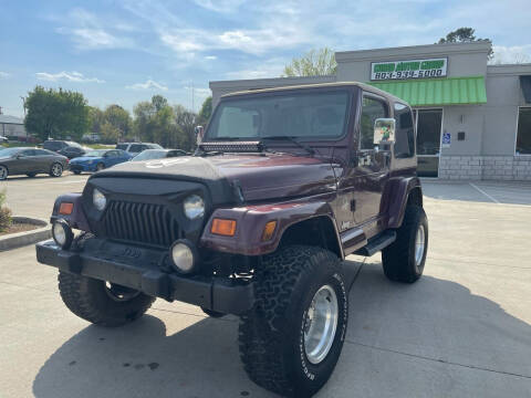 2002 Jeep Wrangler for sale at Cross Motor Group in Rock Hill SC