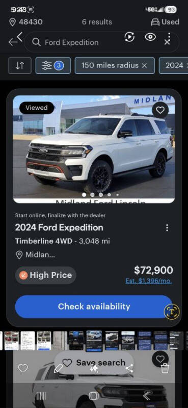 2024 Ford Expedition Timberline