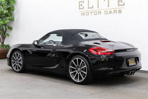 2016 Porsche Boxster Black Edition