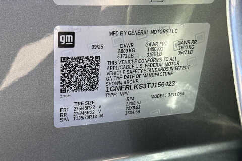 2026 Chevrolet Traverse RS