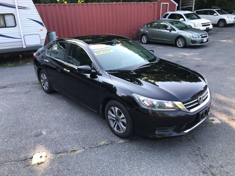 2015 Honda Accord for sale at Knockout Deals Auto Sales in West Bridgewater MA