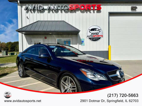 2014 Mercedes-Benz E-Class for sale at AVID AUTOSPORTS in Springfield IL