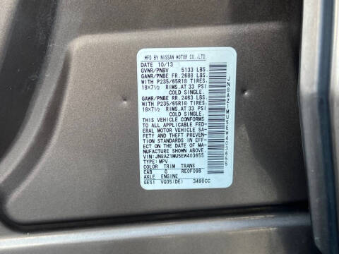 2014 Nissan Murano S