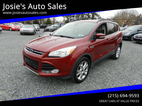 2013 Ford Escape for sale at Josie's Auto Sales in Gilbertsville PA