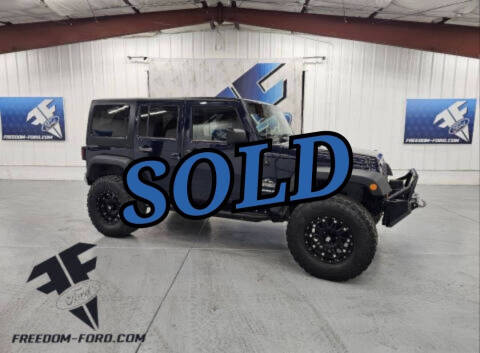 2013 Jeep Wrangler Unlimited for sale at Freedom Ford Inc in Gunnison UT