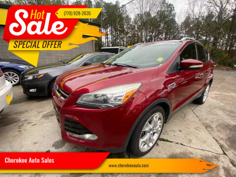 2013 Ford Escape for sale at Cherokee Auto Sales in Acworth GA