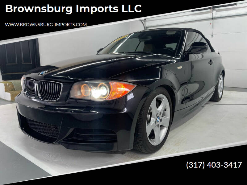 2011 BMW 1 Series for sale at Brownsburg Imports LLC in Indianapolis IN