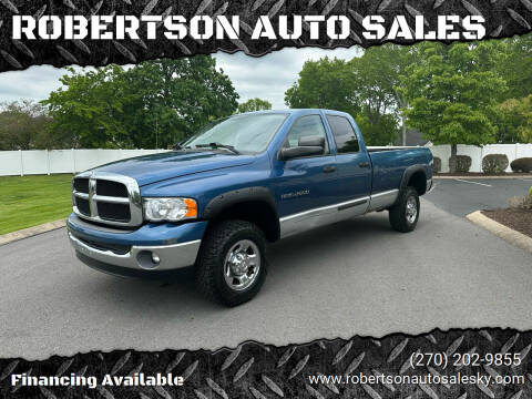 2003 Dodge Ram 2500 for sale at ROBERTSON AUTO SALES in Bowling Green KY