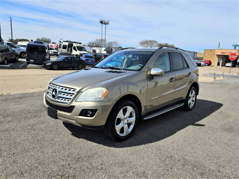 2009 Mercedes-Benz M-Class for sale at Image Auto Sales in Dallas TX