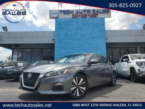2021 Nissan Altima for sale at Tech Auto Sales in Hialeah FL