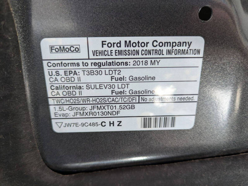 2018 Ford Escape SE