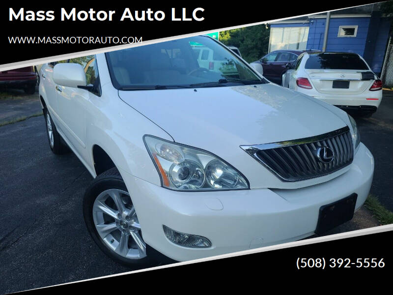 2009 Lexus RX 350 for sale at Mass Motor Auto LLC in Millbury MA