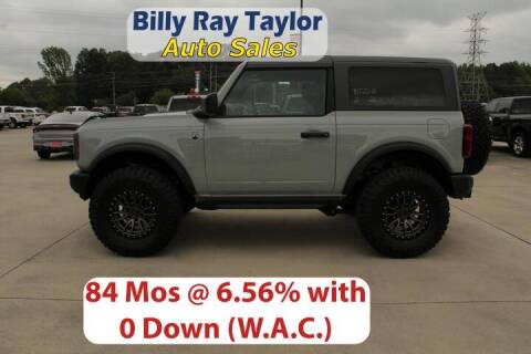 2023 Ford Bronco for sale at Billy Ray Taylor Auto Sales in Cullman AL