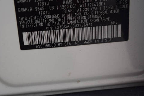 2017 Subaru Outback 2.5i Premium