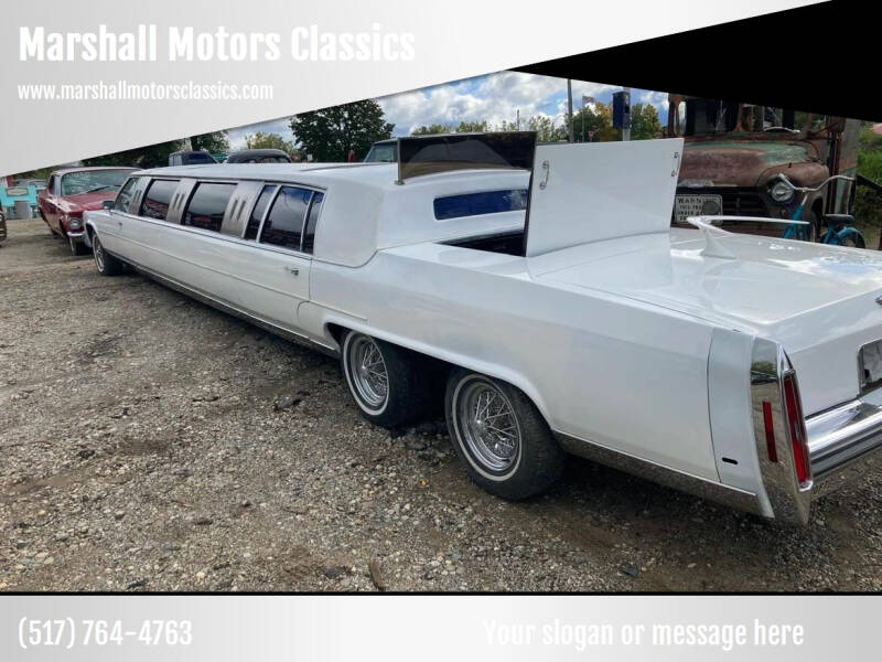 1986 Cadillac DeVille for sale at Marshall Motors Classics in Jackson MI
