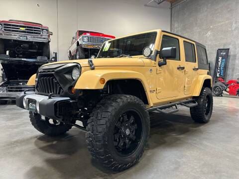 2013 Jeep Wrangler Unlimited for sale at Platinum Motors in Portland OR