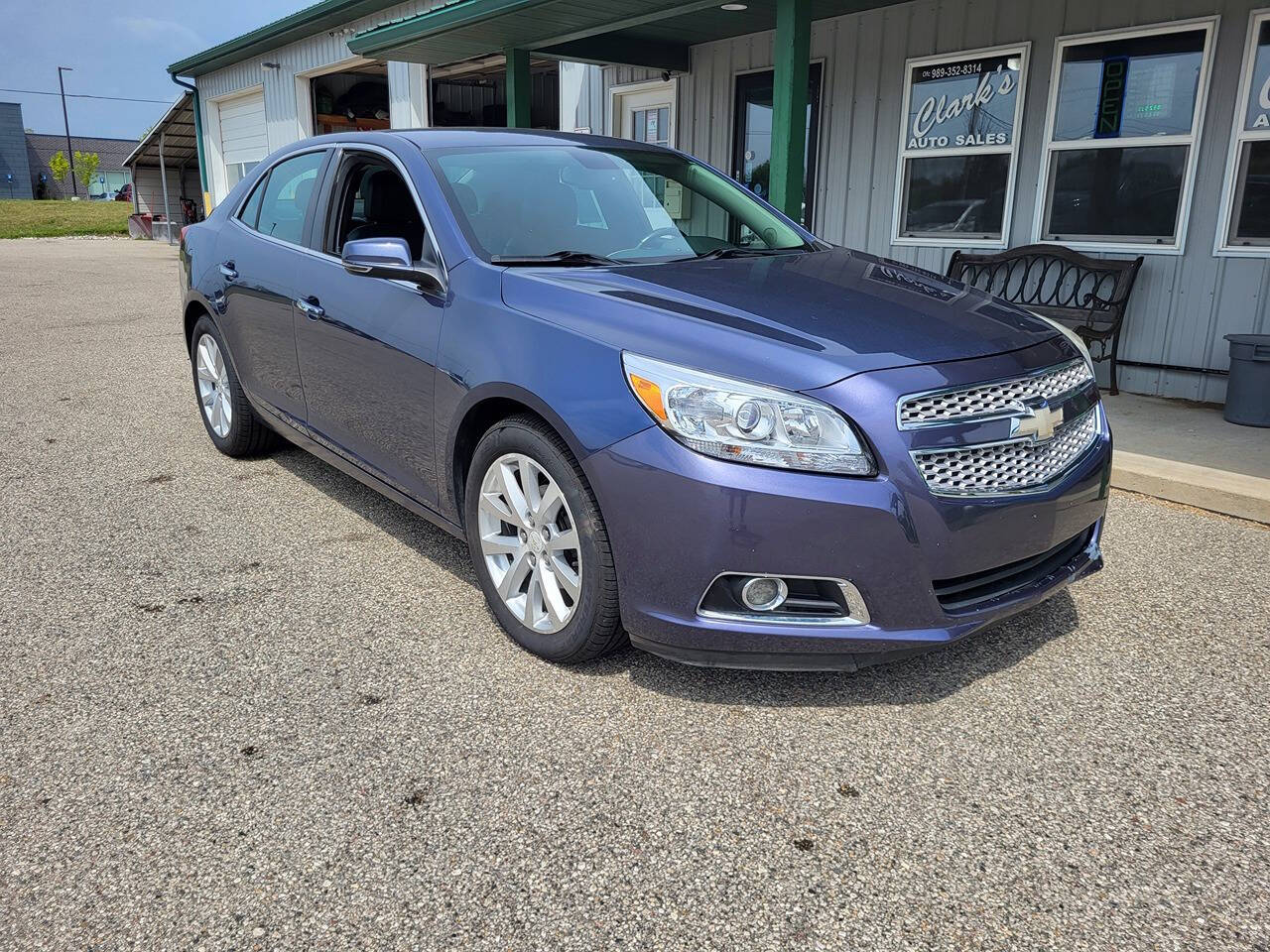 2013 Chevrolet Malibu for sale at Clarks Auto Sales Inc in Lakeview, MI