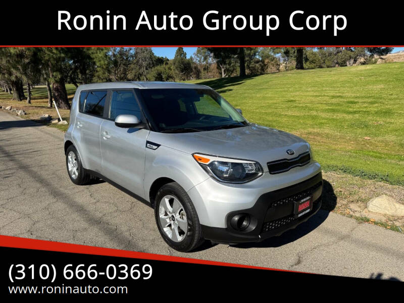 2019 Kia Soul for sale at Ronin Auto Group Corp in Sun Valley CA