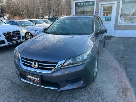 2014 Honda Accord for sale at Anamaks Motors LLC in Hudson NH