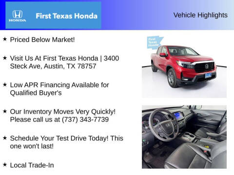 2023 Honda Ridgeline RTL-E