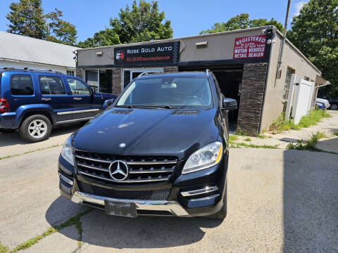 2015 Mercedes-Benz M-Class for sale at Rose Gold Auto LLC in Islip Terrace NY