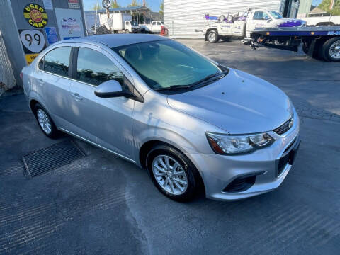 2017 Chevrolet Sonic for sale at 3 BOYS CLASSIC TOWING and Auto Sales in Grants Pass OR