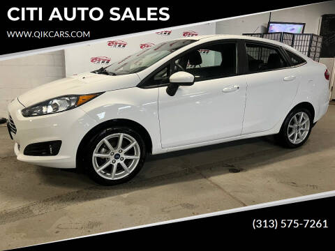 2019 Ford Fiesta for sale at CITI AUTO SALES in Detroit MI