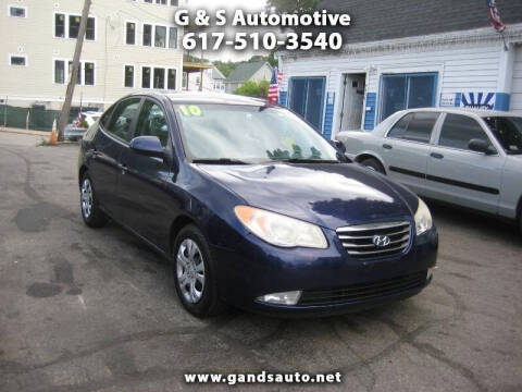 2010 Hyundai Elantra for sale at G & S Auto Service in Roslindale MA