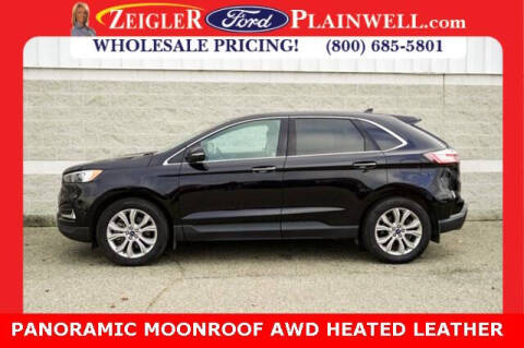 2022 Ford Edge for sale at Harold Zeigler Ford in Plainwell MI