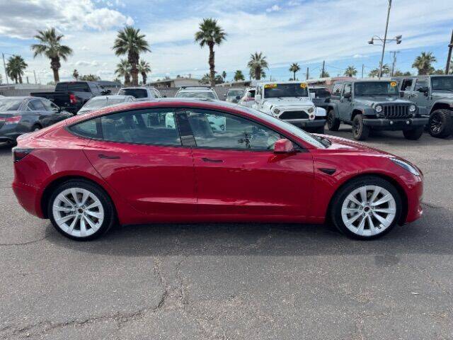 Used 2022 Tesla Model 3 Long Range with VIN 5YJ3E1EB9NF187469 for sale in Mesa, AZ