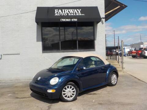 2005 Volkswagen New Beetle Convertible for sale at FAIRWAY AUTO SALES, INC. in Melrose Park IL