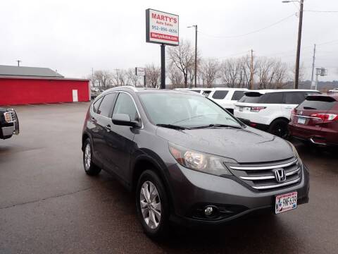 2014 Honda CR-V for sale at Marty's Auto Sales in Savage MN