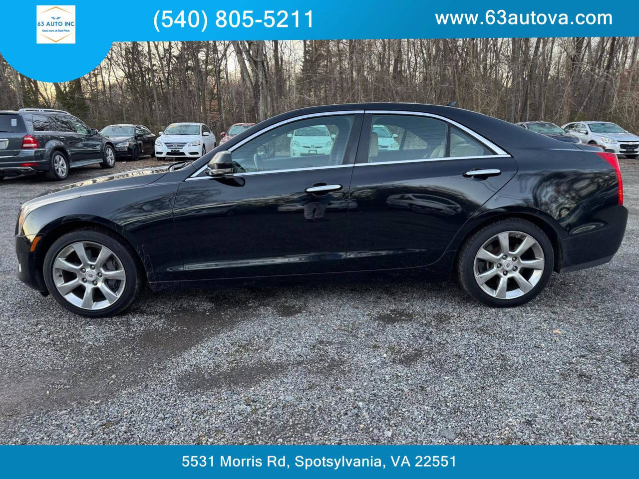 2013 Cadillac ATS for sale at 63 Auto Inc in Spotsylvania, VA