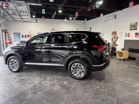 2022 Hyundai Santa Fe Hybrid Blue