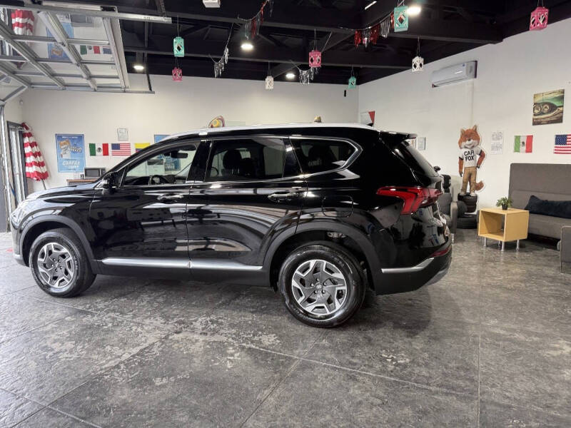 2022 Hyundai Santa Fe Hybrid Blue