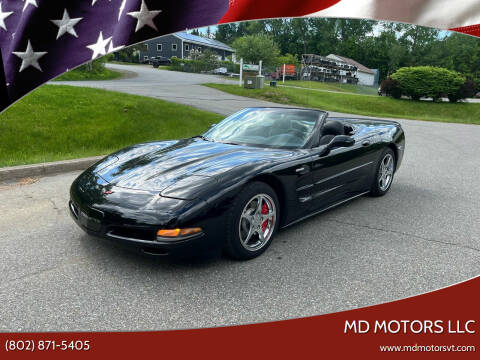 2000 Chevrolet Corvette for sale at MD Motors LLC in Williston VT