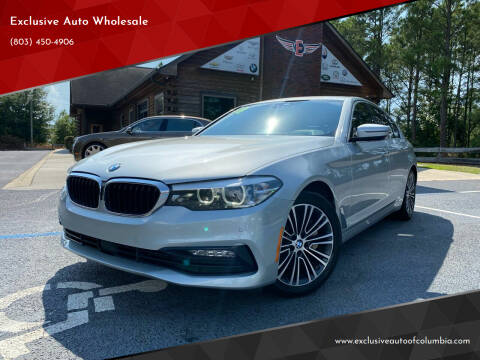 2018 BMW 5 Series for sale at Exclusive Auto Wholesale in Columbia SC