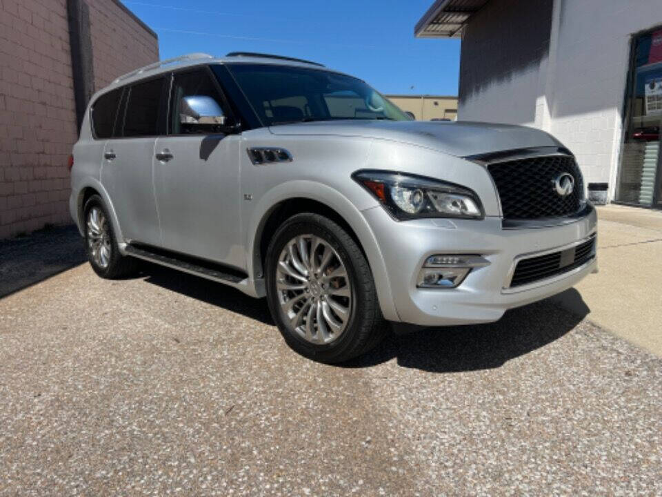 2016 INFINITI QX80 for sale at Slideways Customs Auto Sales in Omaha, NE