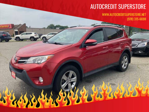 2015 Toyota RAV4 for sale at AutoCredit SuperStore in Lowell MA